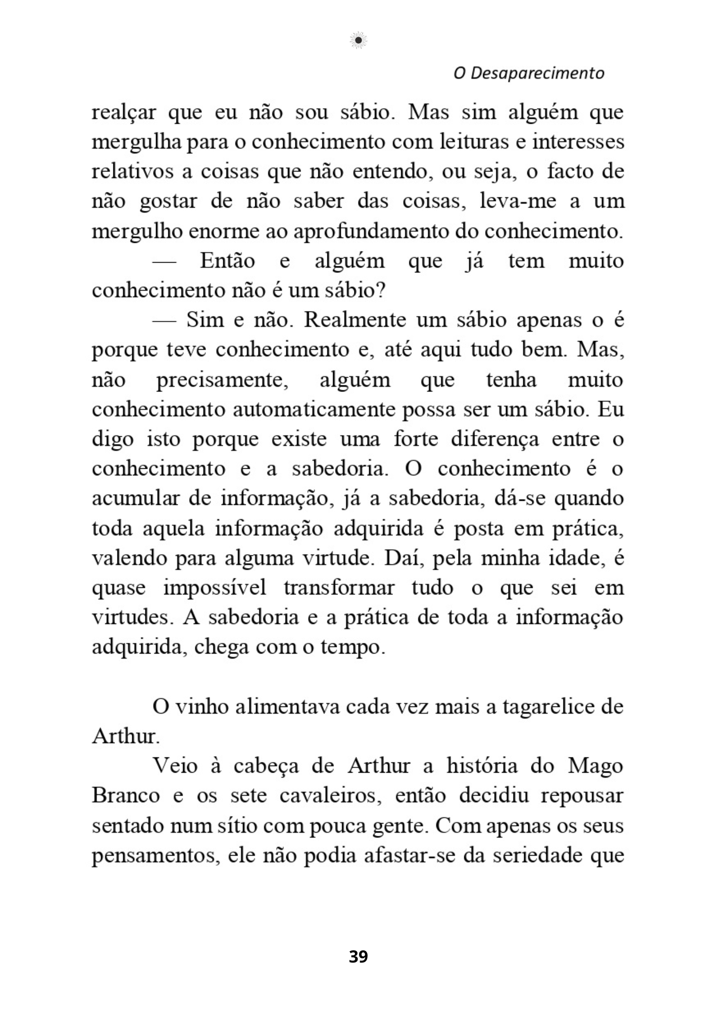 Livro Um Mago nos Cepos